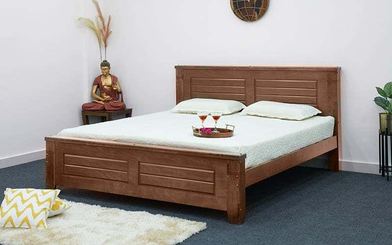 Royaloak Ipoh Wooden King Bed 