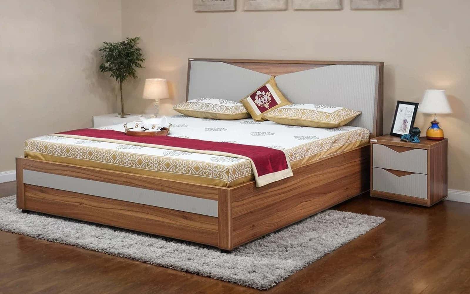 Royaloak Genting Queen Bed With Hydraulic Storage