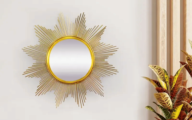 Royaloak Sunflower Designer Mirror - Small