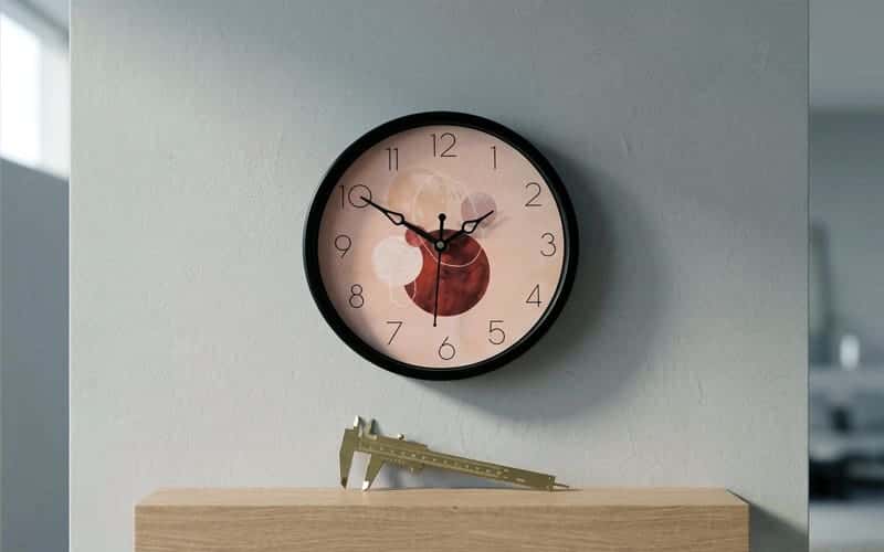 Royaloak Lunar Drift Sand Wall Cum Table Clock