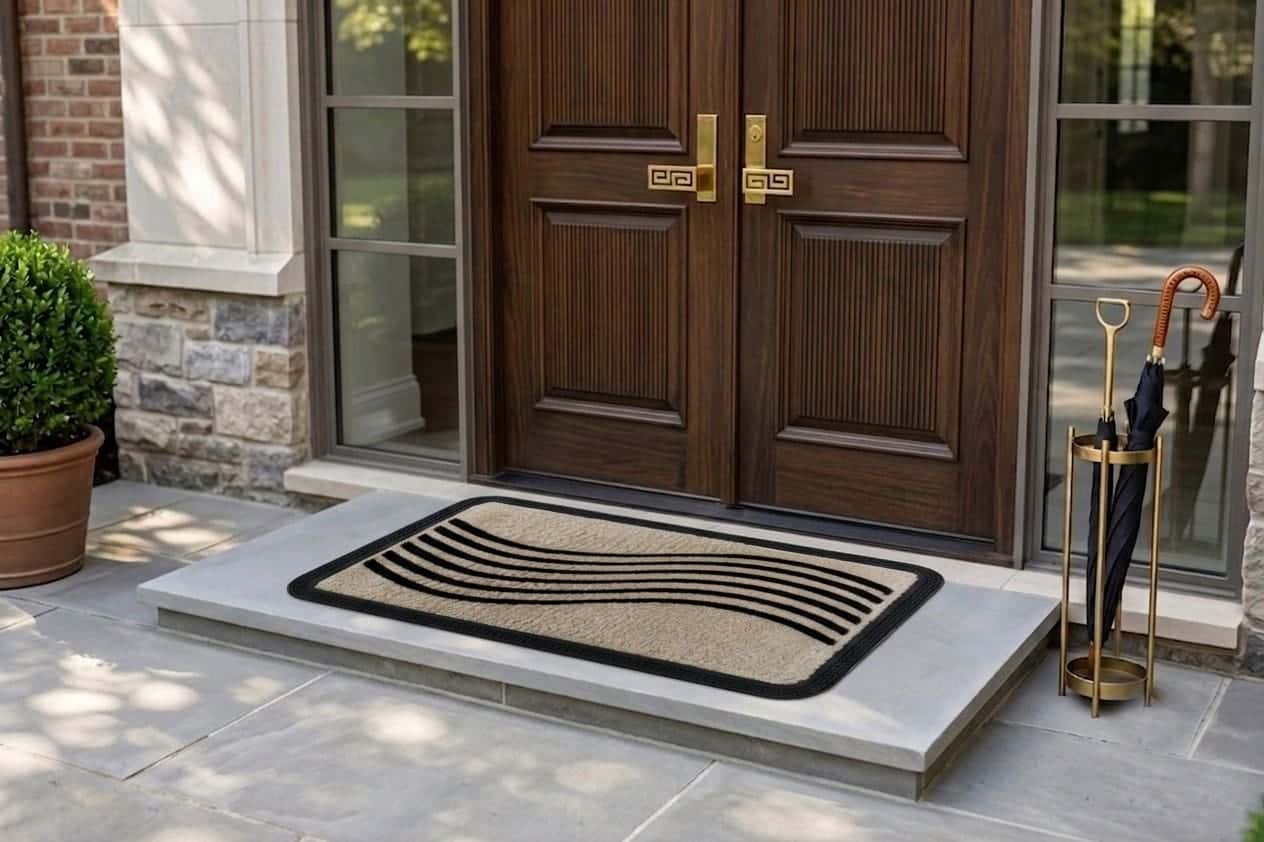 Royaloak Zen Doormat 40x60 cm  Wavy- Natural