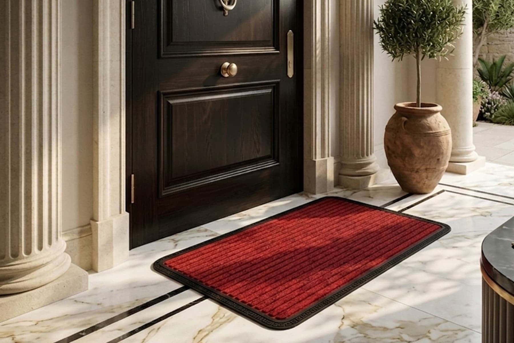 Royaloak Zen Door mat 45x75 cm -  Maroon