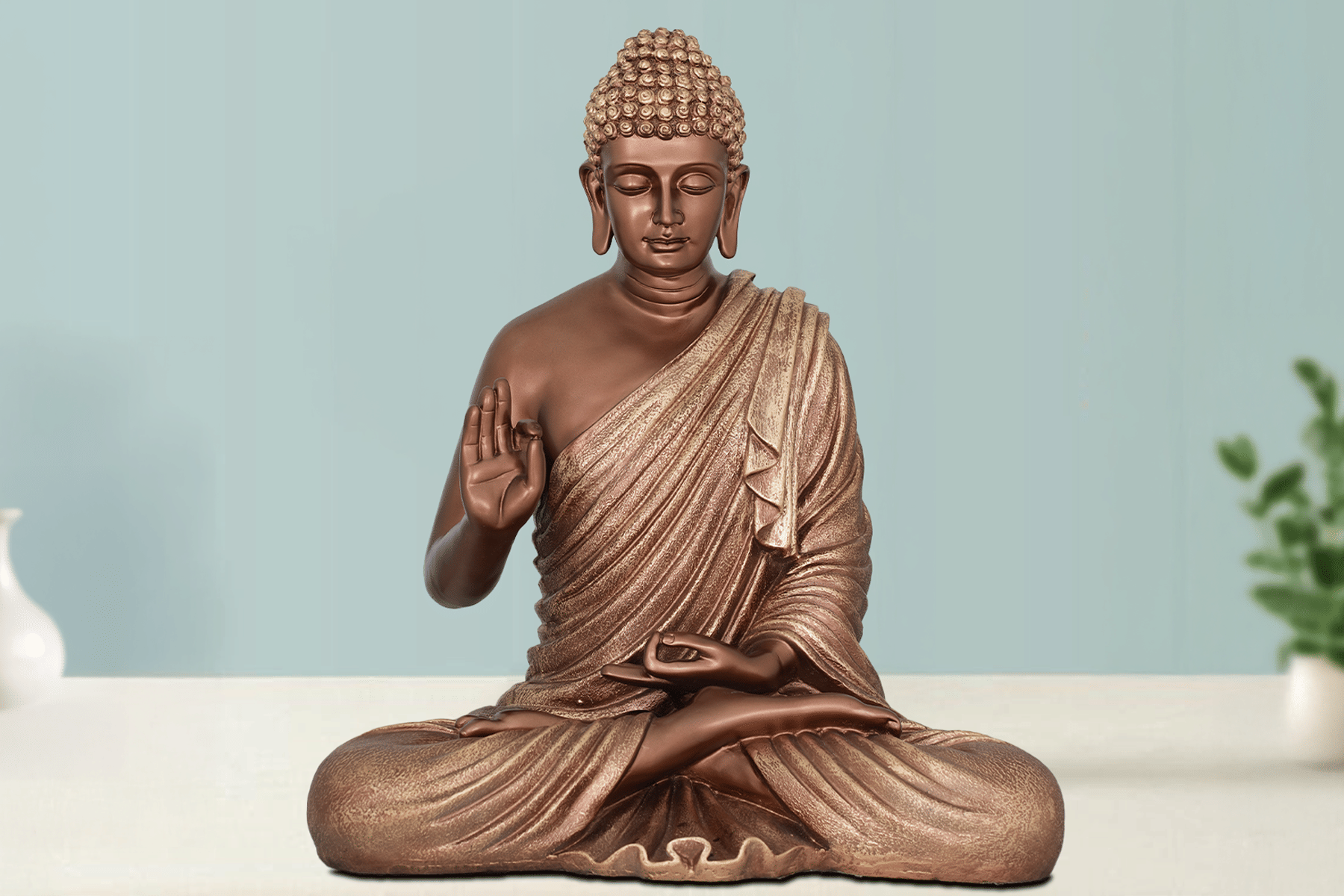 Royaloak Blessing Buddha 24 inches - Gold
