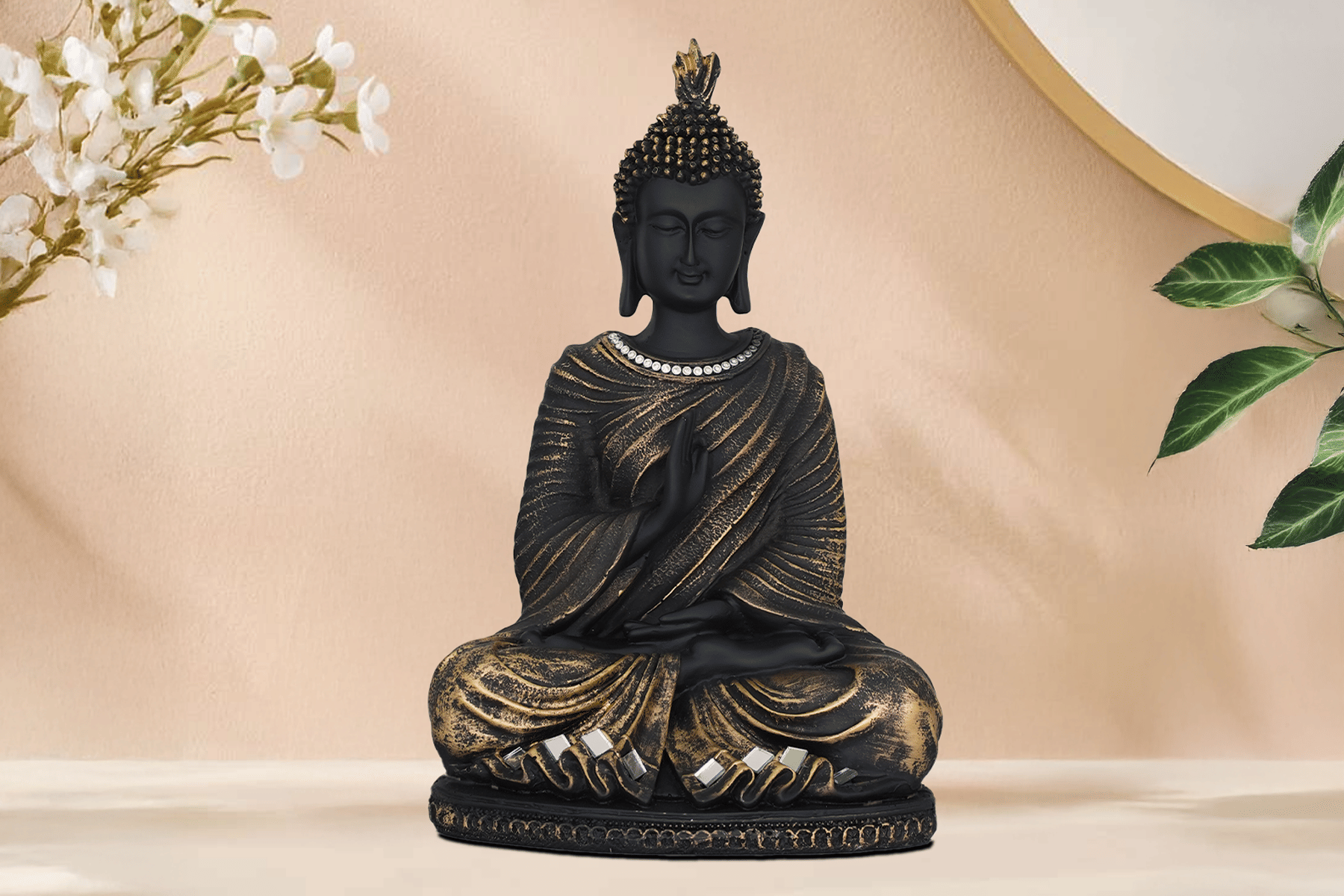 Royaloak Blessing Buddha - Gold