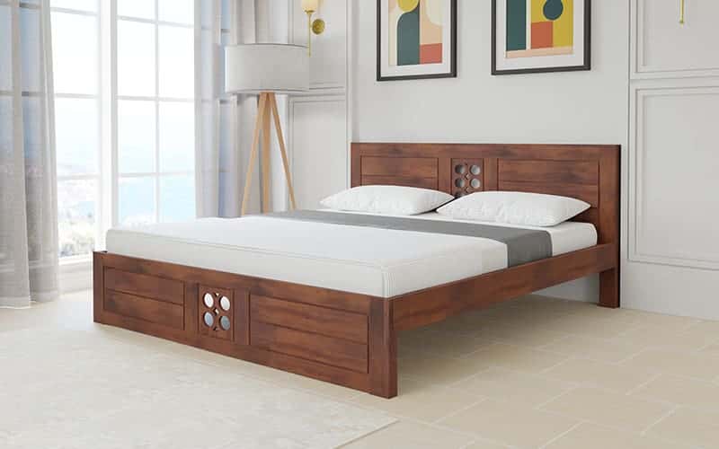 Buy Royaloak Audi Wooden King Bed online