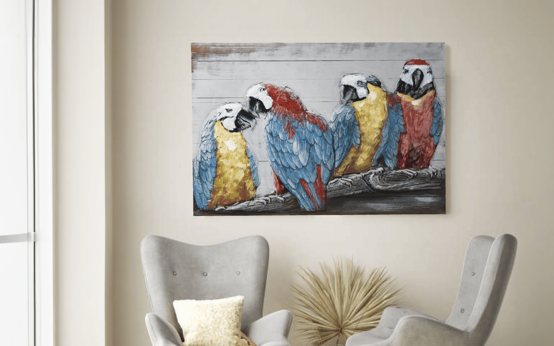 Royaloak Macaw Parrot Wall frame