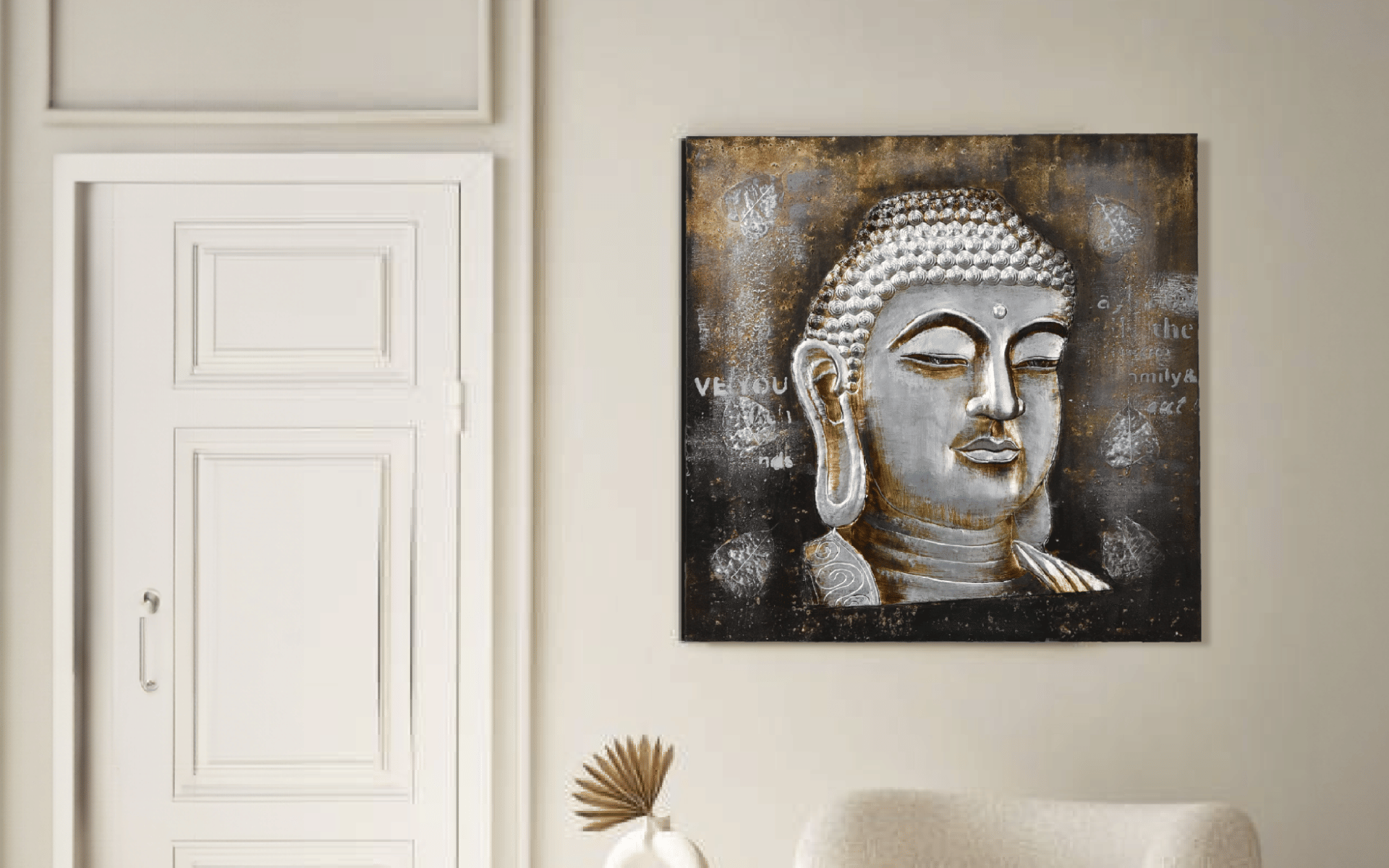 Royaloak Zen Buddha Wall Frame