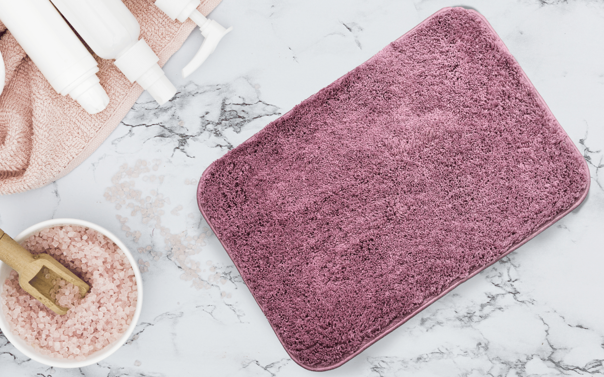 Buy Royaloak Bathmat Franky 50X70 CM - Onion Pink online