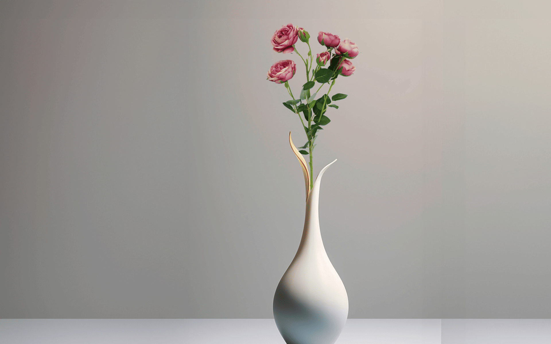 Royaloak Rose Salmon Pink Flower Bunch