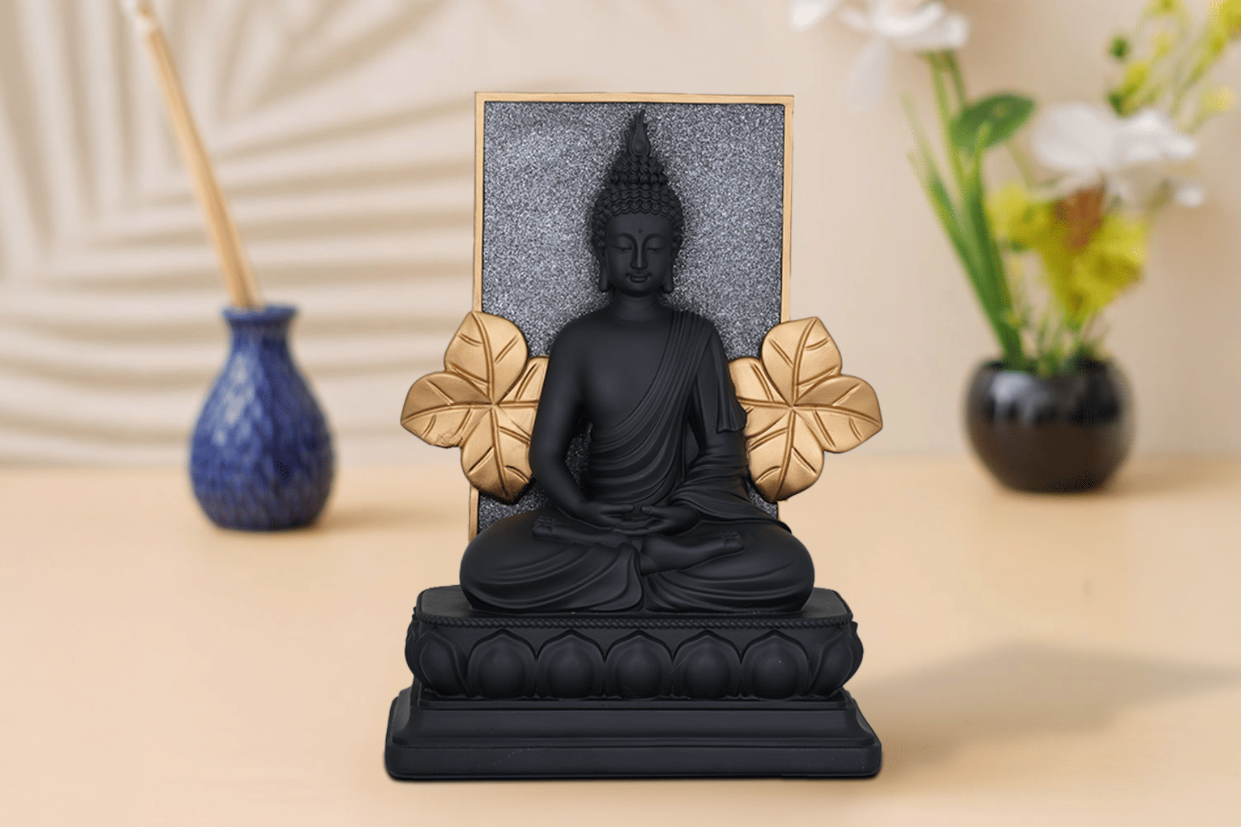Royaloak Meditating Buddha Figurine - 39 Cms