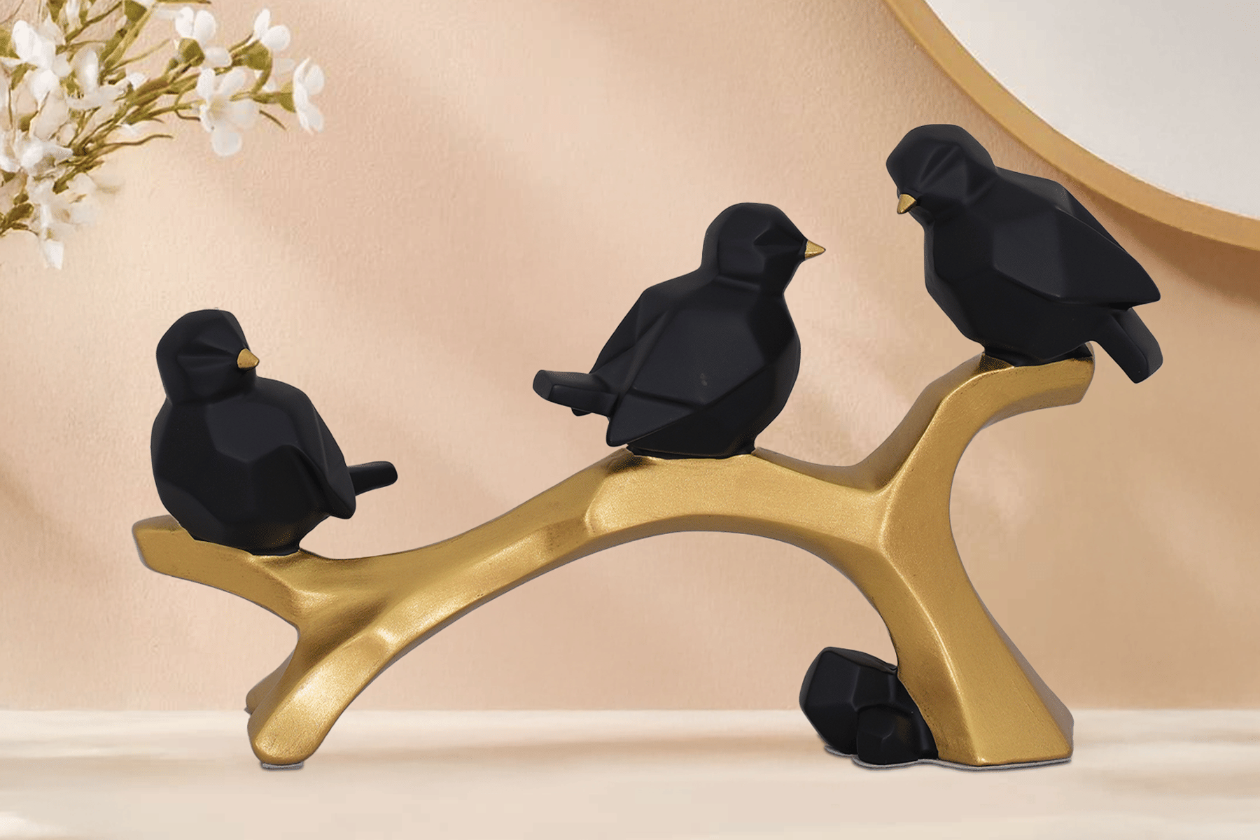 Royaloak Birds On Tree Table Décor