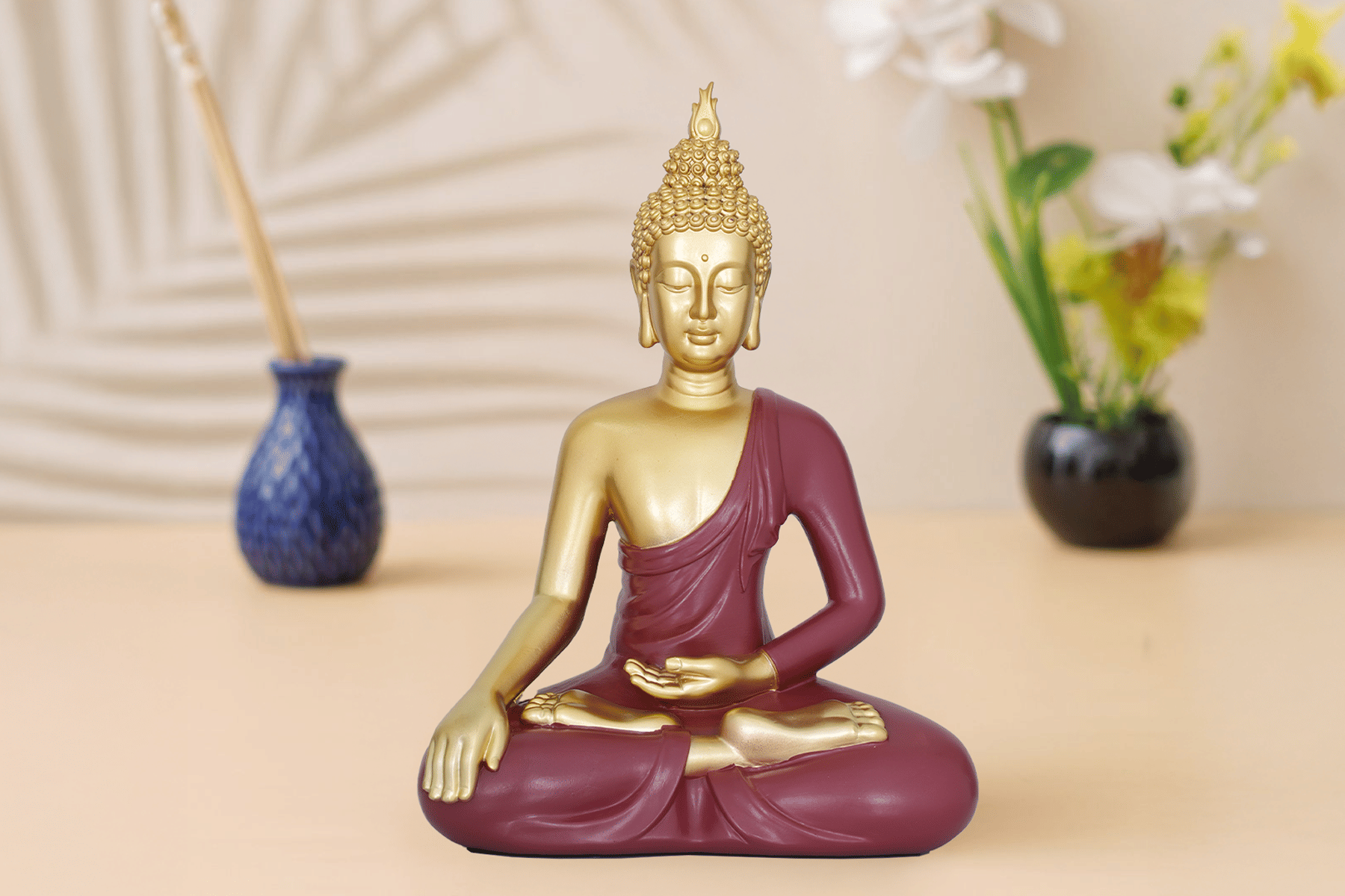 Royaloak Meditating Buddha - H 33CM