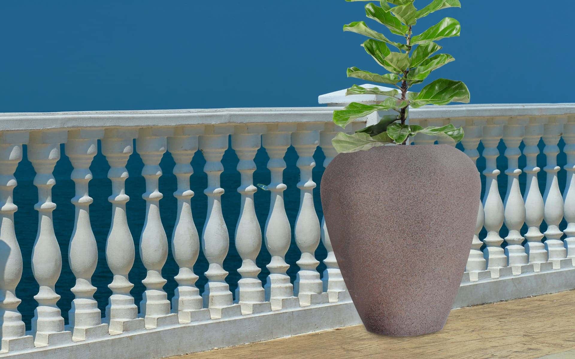 Buy Royaloak Large Planter - Brown online