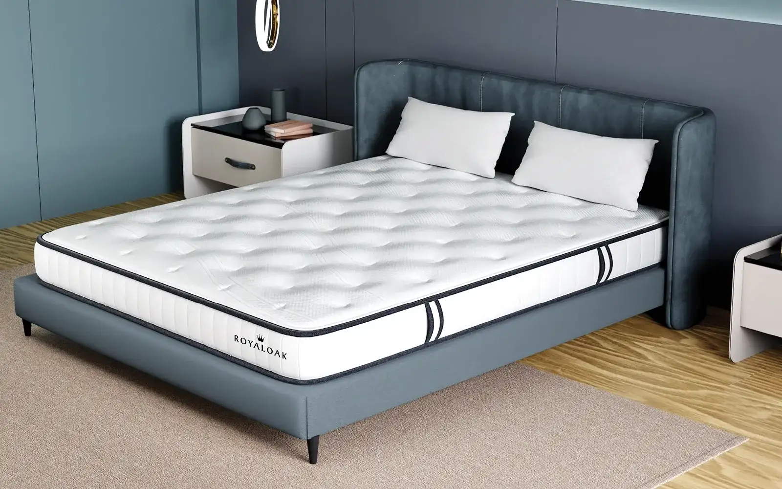 Royaloak Malaysian Ergo Tech Pocket Spring King Mattress