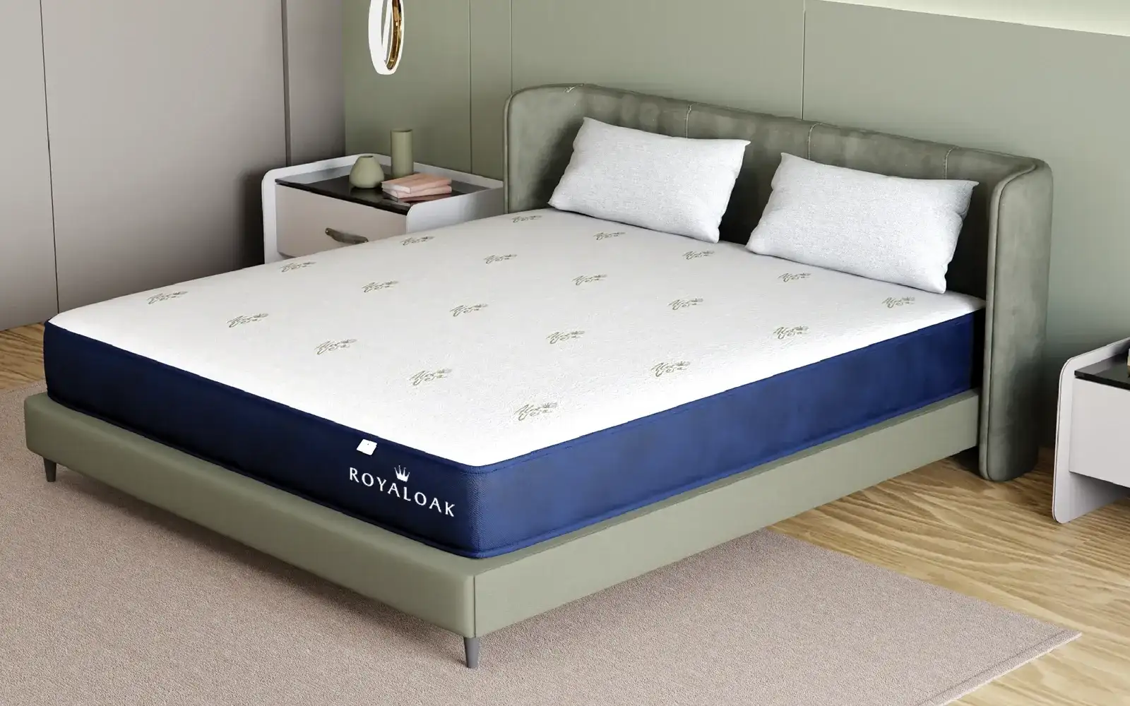 Royaloak Ortho Memory Foam Queen Size Mattress (8 Inch)