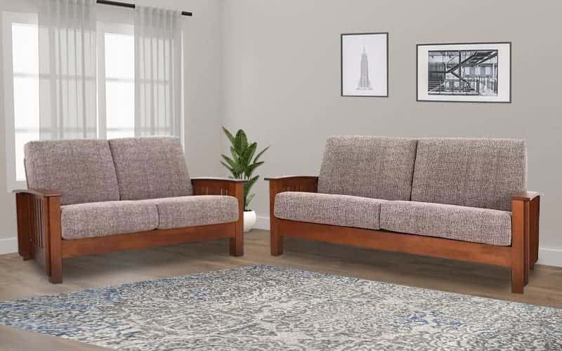 Buy Royaloak New York American Wooden Sofa Set 3+2 Seater online
