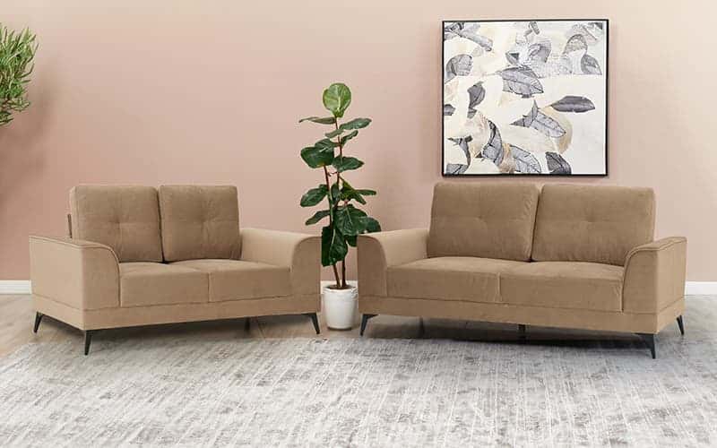 Buy Royaloak Ipoh Malaysian Fabric Sofa Set 3+2 Seater online