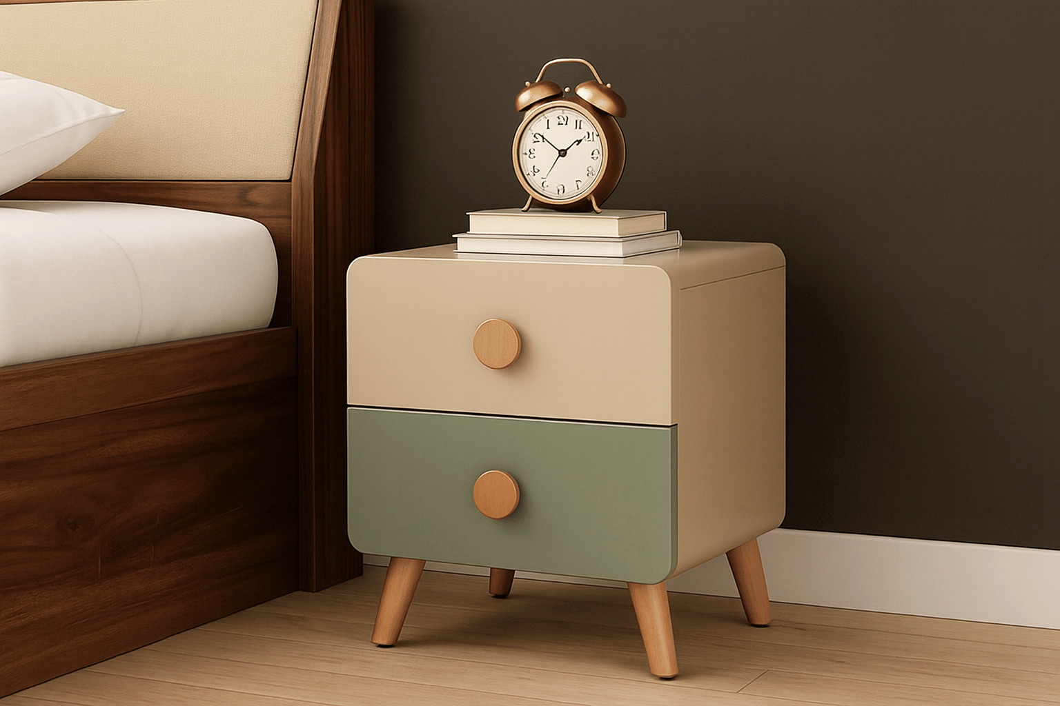 Royaloak Levante Side Table with Storage