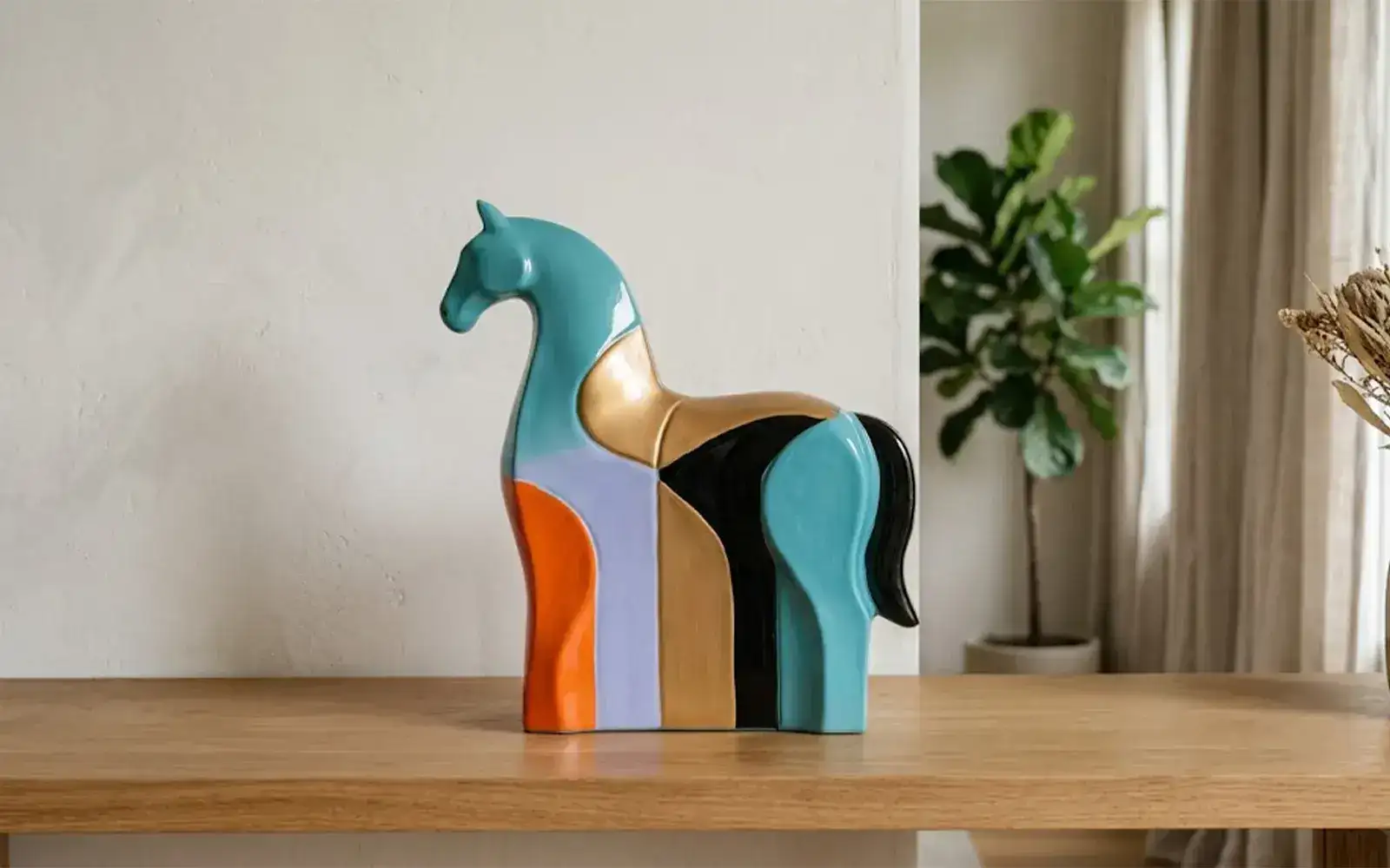 Royaloak Geometric Gait Horse Showpiece